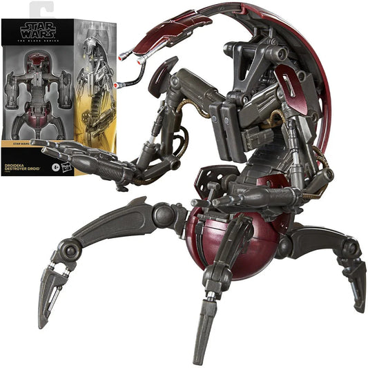 Star Wars: The Black Series - The Phantom Menace - Droideka Destroyer Droid Action Figure (F9546)