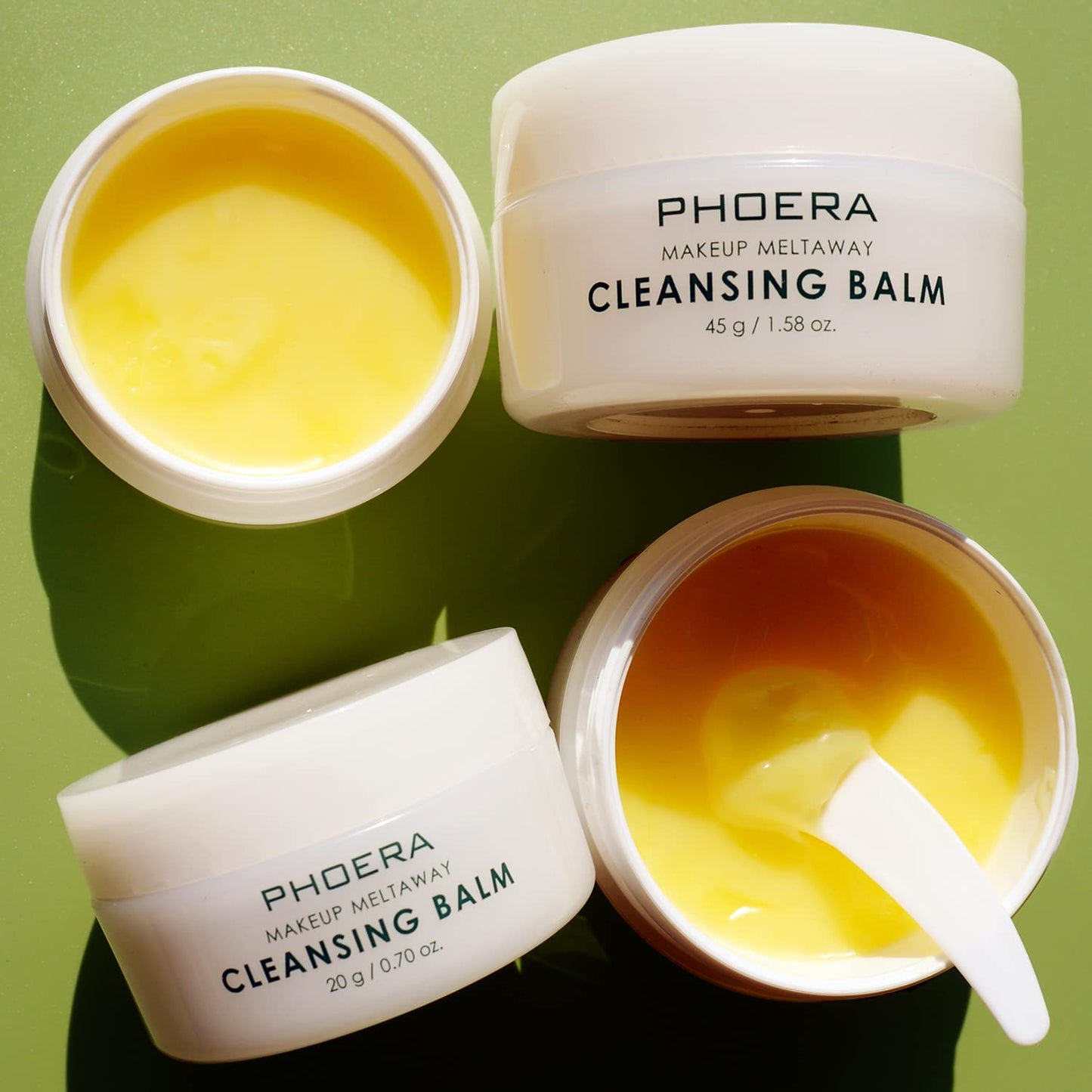 PHOERA Makeup Remover Cream, Vegan Balm, Make-up Cleansing Balm, Face Cleanser, Melting Cleansing Balm, Melt Away Makeup, Facial Cleansing Balm, Cruelty-free Formula (20 Gram)