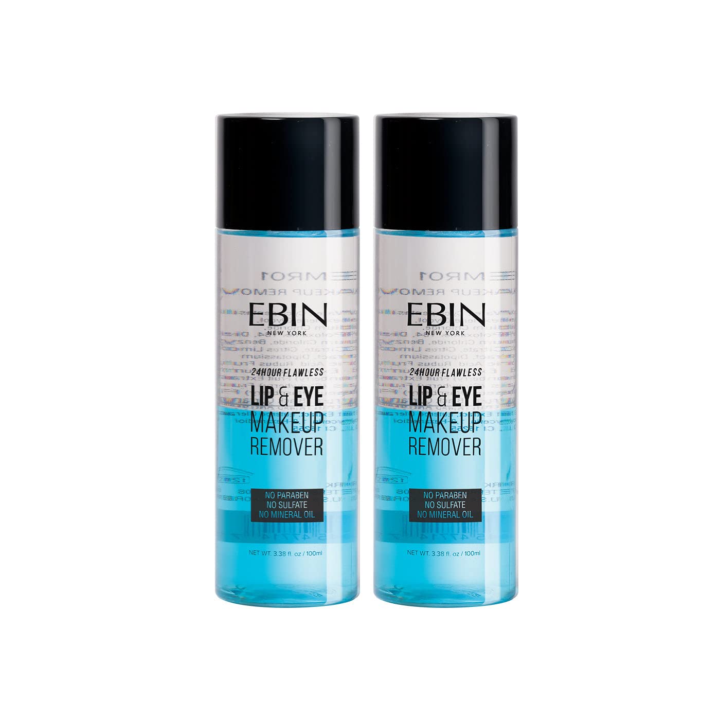 24 Hour Flawless Lip & eye Makeup Remover (Pack of 2)