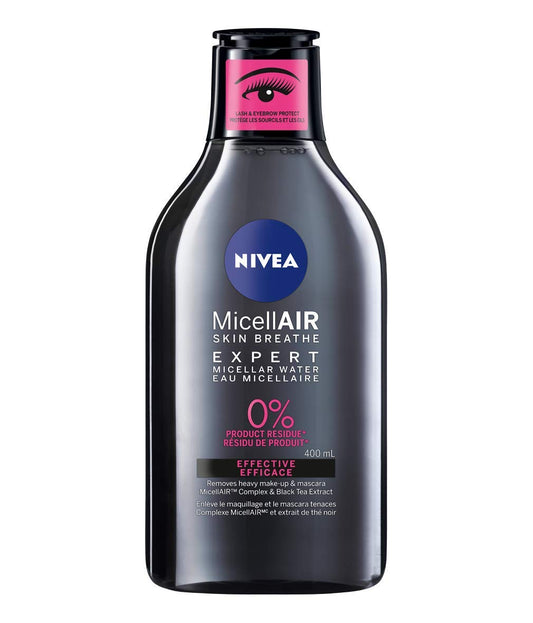 Nivea MicellAIR Expert Micellar Water, Effective, 400 ml