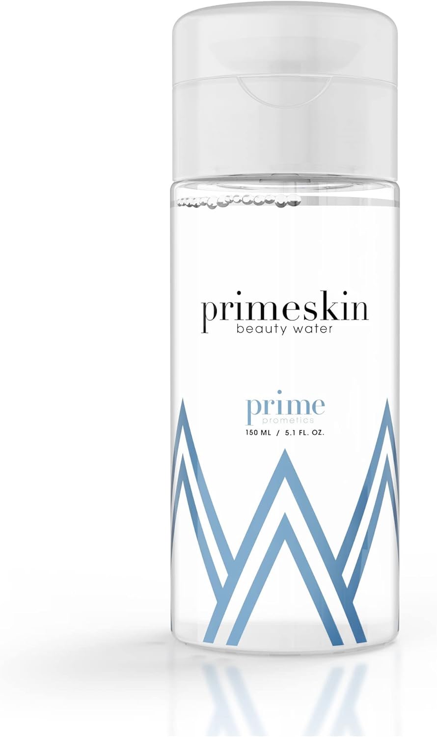 PrimeSkin Beauty Water – Deeply Hydrating Pro-Age Make-Up Remover for Mature Women – Clean, One Swipe – for All Skin Types – pH Balanced, Hypoallergenic
