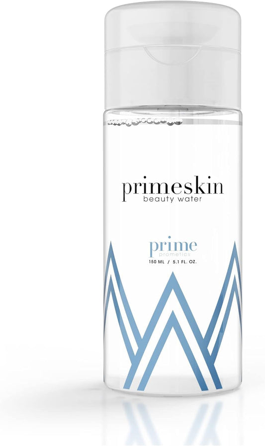 PrimeSkin Beauty Water – Deeply Hydrating Pro-Age Make-Up Remover for Mature Women – Clean, One Swipe – for All Skin Types – pH Balanced, Hypoallergenic