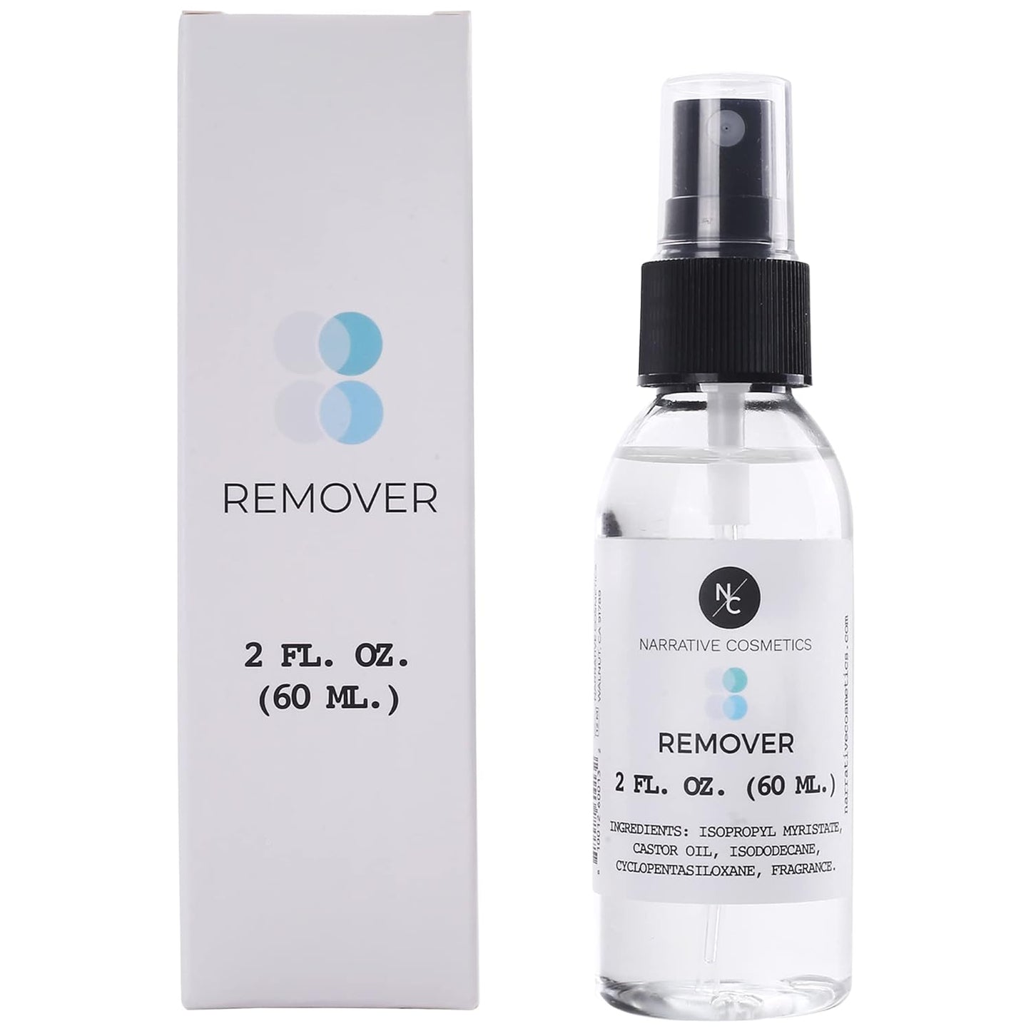 Alcohol Free Makeup Remover for Alcohol Activated Makeup - Perfect for Special FX, Theater, Film, and Halloween - 2 Fl Oz (60ml)