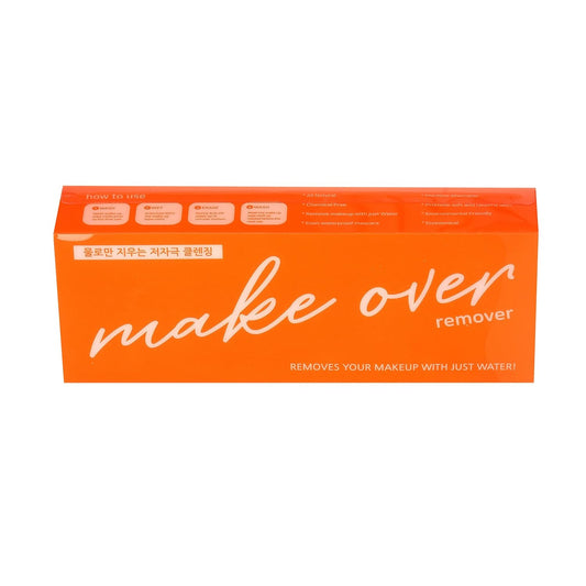 MAKE UP REMOVING CLOTH, NO NEED FOR SOAP, DHI Make Over Face Towel Make-up Remover, Removes Make-up with Just Water, Gentle Cleanser for Face