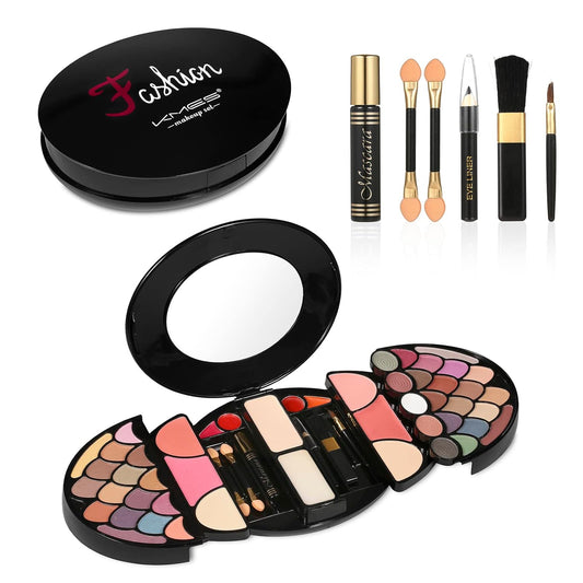 Makeup Sets for Women Full KIt Eyeshadow Palette All In One Girls Makeup Kit 37 Color Eyeshadow 4 Lipstick 4 Blush 3 Powder Mascara Eyeliner Brushes Girls Teens Make up Gift