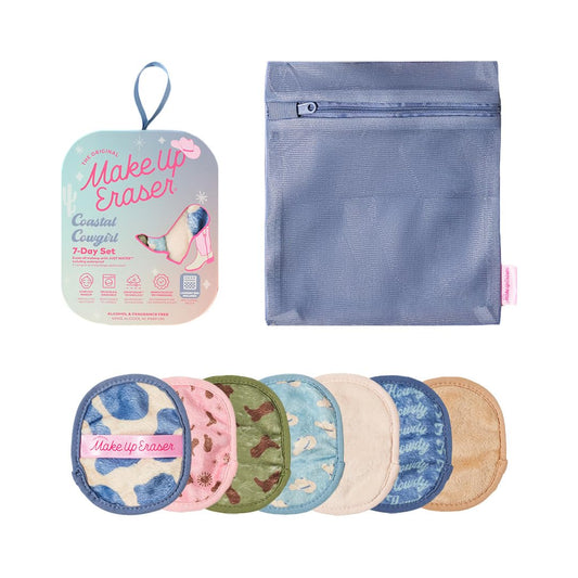 MakeUp Eraser, 7-Day Set, Erase All Makeup With Just Water, Including Waterproof Mascara, Eyeliner, Foundation, Lipstick, and More!