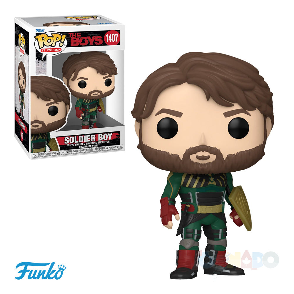 Funko Pop! Television #1407 - The Boys - Soldier Boy Vinyl Figure (72124) LOW STOCK