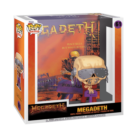 Funko Pop! Albums #61 - Megadeth - Peace Sells... But Who's Buying? Vinyl Figure (72589)