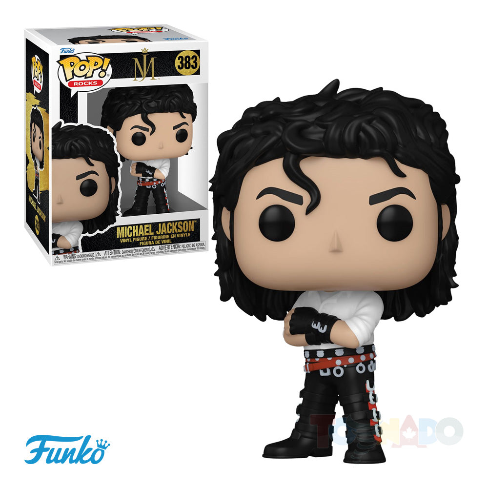 Funko Pop! Rocks #383 - MJ - Michael Jackson (Dirty Diana) Vinyl Figure (75386) LOW STOCK