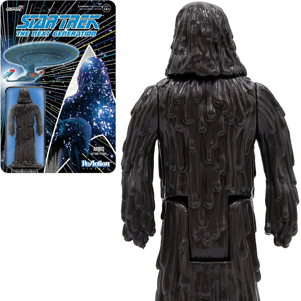 Super7 ReAction Figures - Star Trek: The Next Generation - Armus Action Figure LOW STOCK