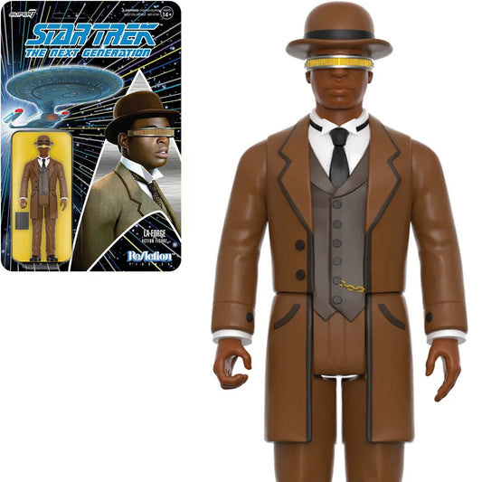 Super7 ReAction Figures - Star Trek: Next Generation - Wave 3 - Elementary Geordi LaForge (82106) LOW STOCK