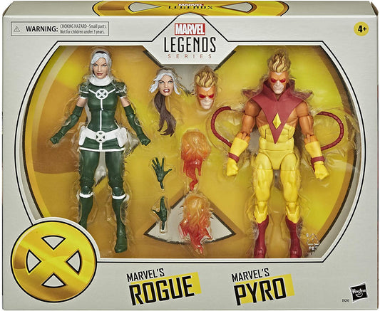 Marvel Legends - X-Men - Marvel\'s Rogue & Pyro Action Figures (E9293) LAST ONE!