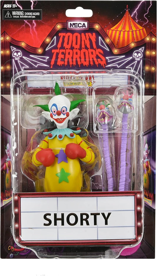 NECA - Toony Terrors - Killer Klowns From Outer Space - Shorty Action Figure (45581) LOW STOCK