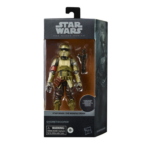 Star Wars Black Series - The Mandalorian - Shoretrooper (Carbonized) Exclusive Action Figure (F2878) LOW STOCK