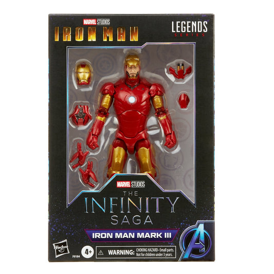 Marvel Legends Infinity Saga - Iron Man - Iron Man Mark III Action Figure (F0184)