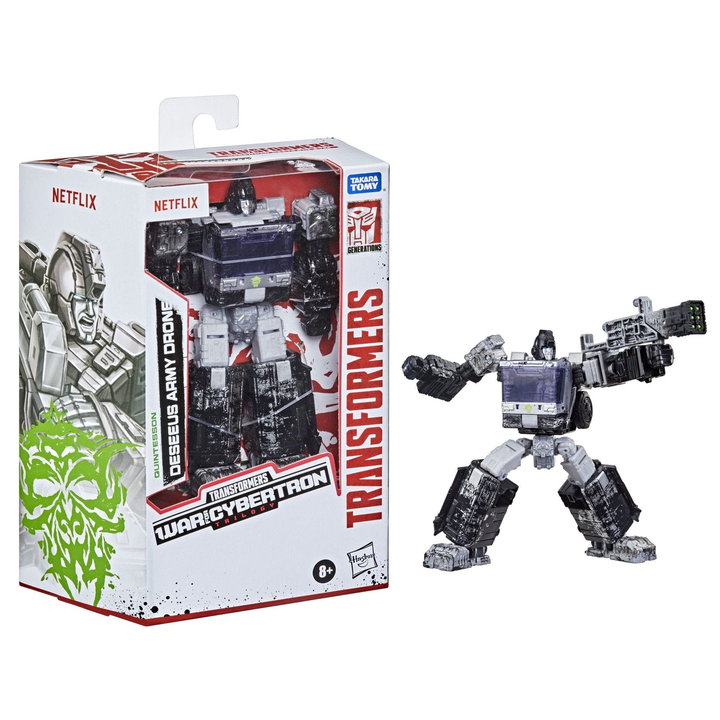 Transformers War for Cybertron Trilogy Netflix Series: Quintesson Deseeus Army Drone Figure (F0988)