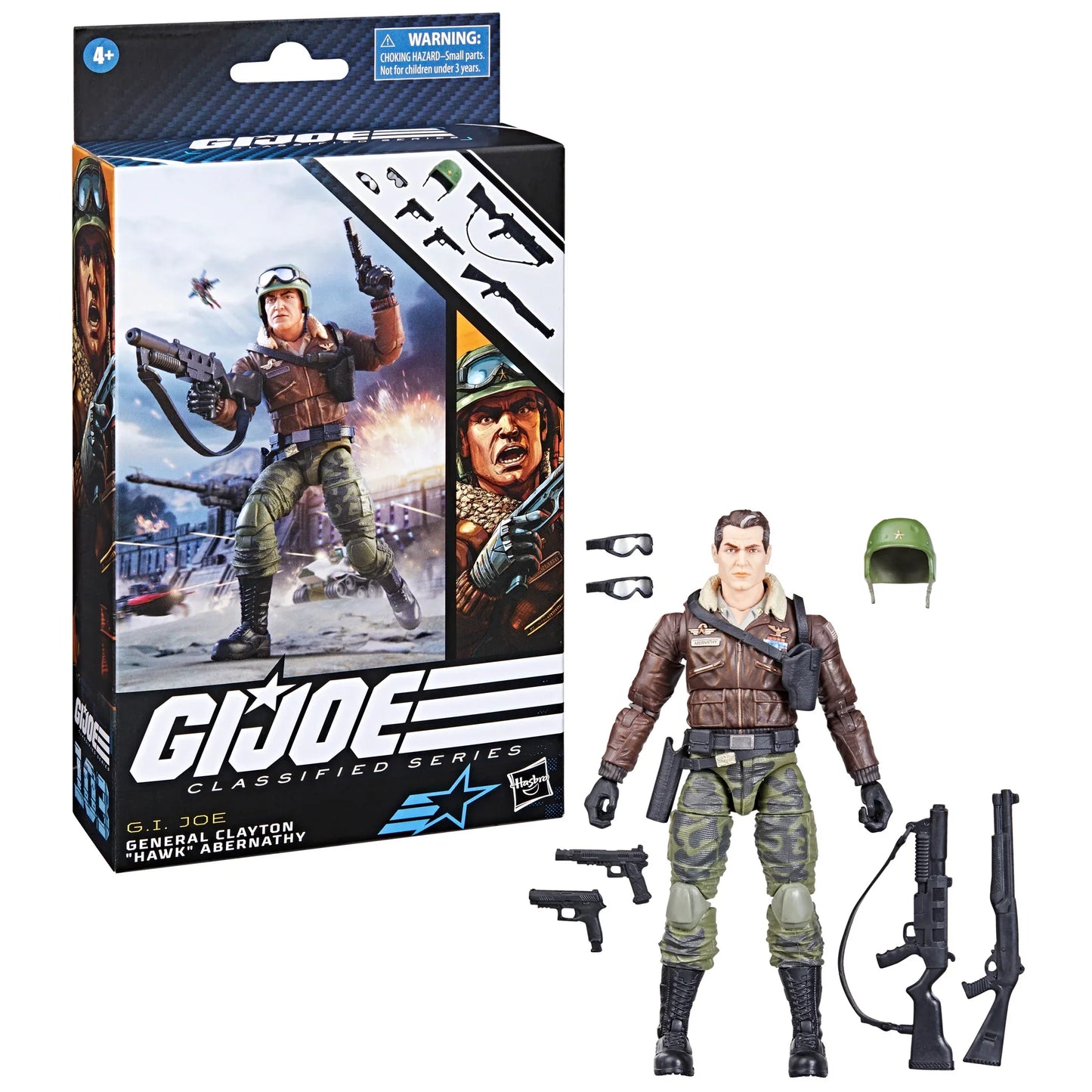 G.I. Joe Classified Series #103 - General Clayton Hawk Abernathy Action Figure (F7472)