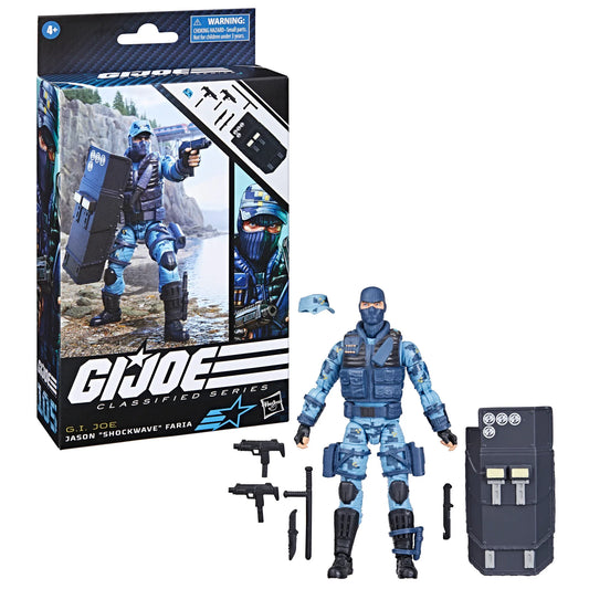 G.I. Joe Classified Series #105 - Jason Shockwave Faria Action Figure (F7718)
