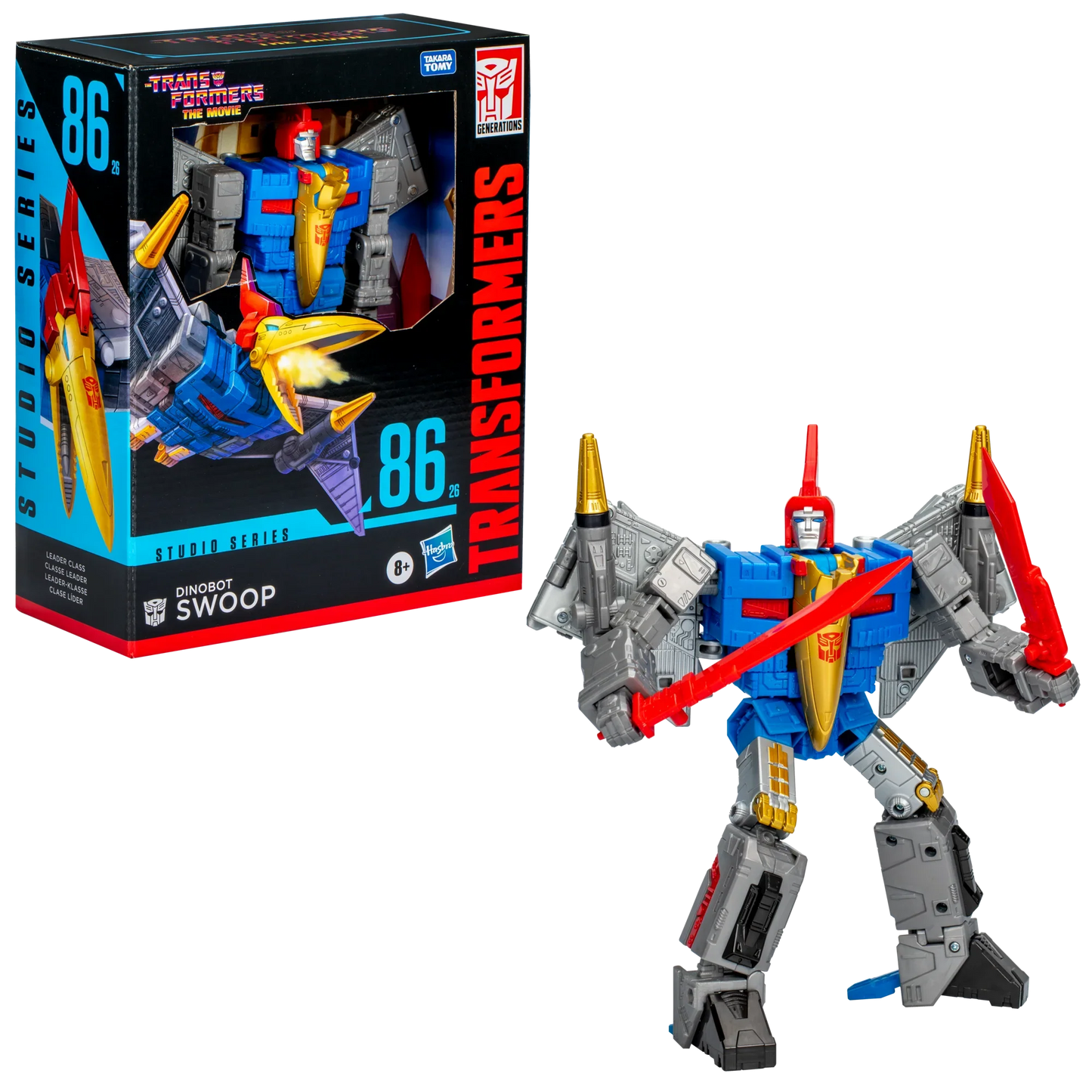 [PRE-ORDER] Transformers Studio Series 86 #26 - Leader Dinobot Swoop Action Figure (F8773)