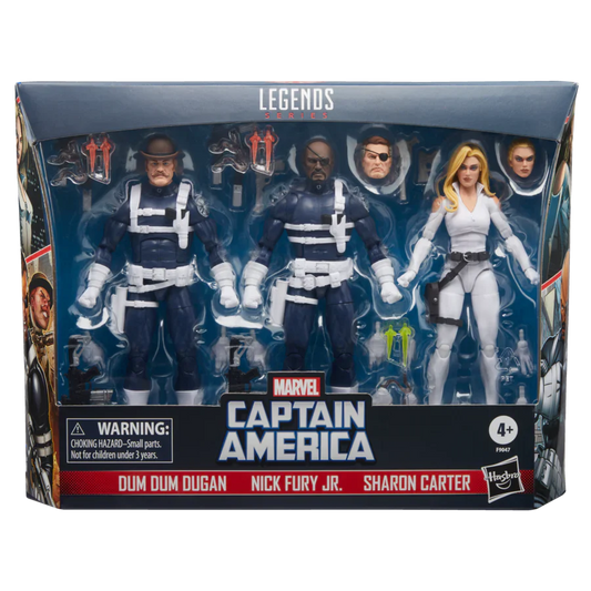 [PRE-ORDER] Marvel Legends Series - Captain America Action Figure 3-Pack (F9047)