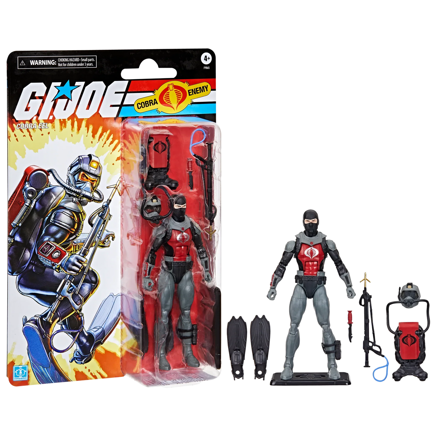 [PRE-ORDER] G.I. Joe: Classified Series Retro Cardback - Cobra Eel Action Figure (F9865)