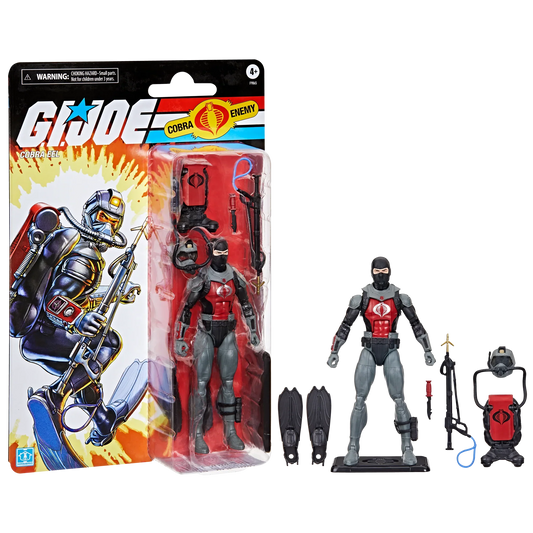 [PRE-ORDER] G.I. Joe: Classified Series Retro Cardback - Cobra Eel Action Figure (F9865)