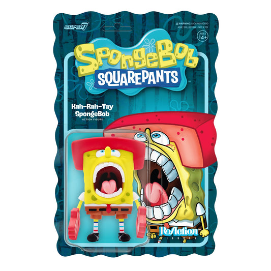 Super7 ReAction Figures - SpongeBob SquarePants - Kah-Rah-Tay SpongeBob Action Figure (81108)