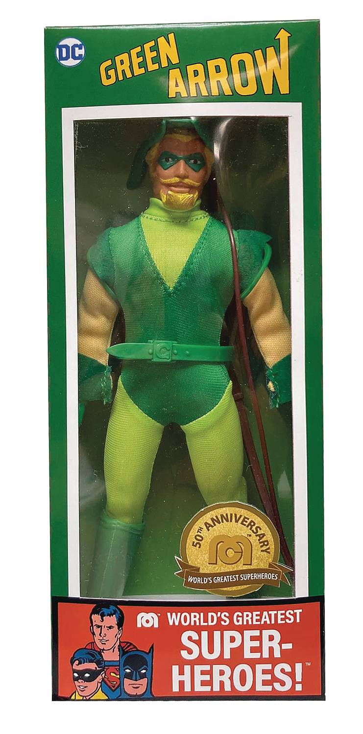 Mego - DC World's Greatest Super-Heroes! 50th Anniversary - Green Arrow 8-inch Action Figure (50010)