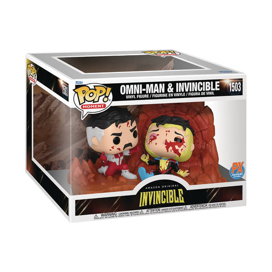Funko Pop! Moment #1503 - Omni-Man & Invincible (FCBD 2024) PX Vinyl Figure 2-Pack (77399)