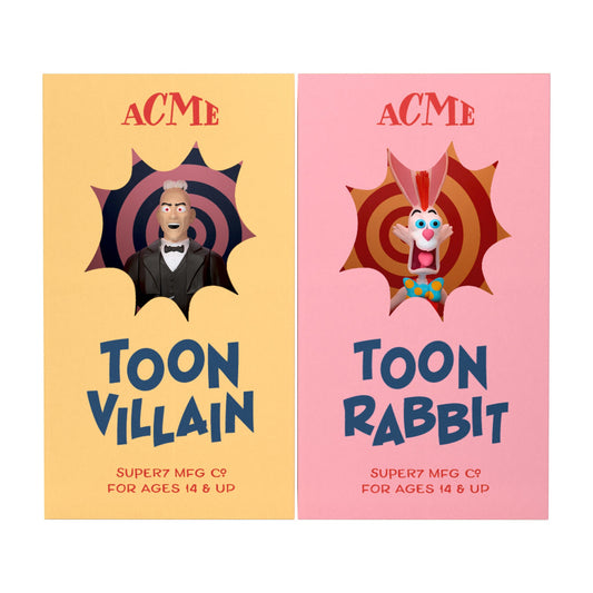 Who Framed Roger Rabbit - Roger Rabbit & Judge Doom SDCC Exclusive 2-Pack ReAction Figures (82876) LOW STOCK