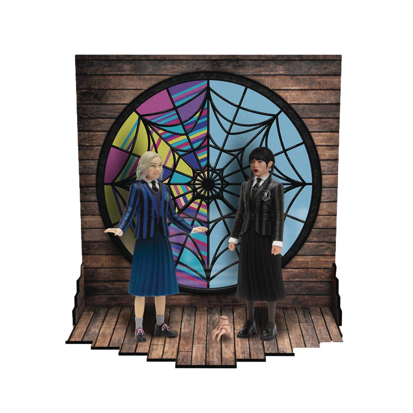 [PRE-ORDER] Mezco Toys - 5 Points Wednesday & Enid Boxed Set Action Figures (17046)