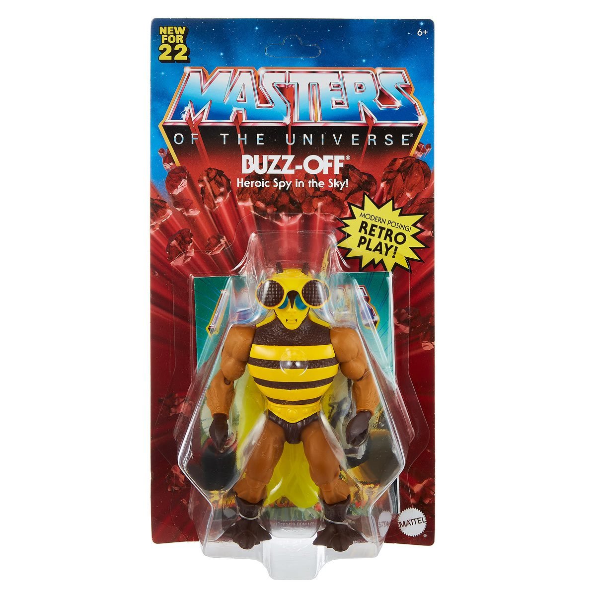 MOTU Masters of the Universe: Origins - Buzz-Off - Heroic Spy in the Sky! Action Figure (HDR88)