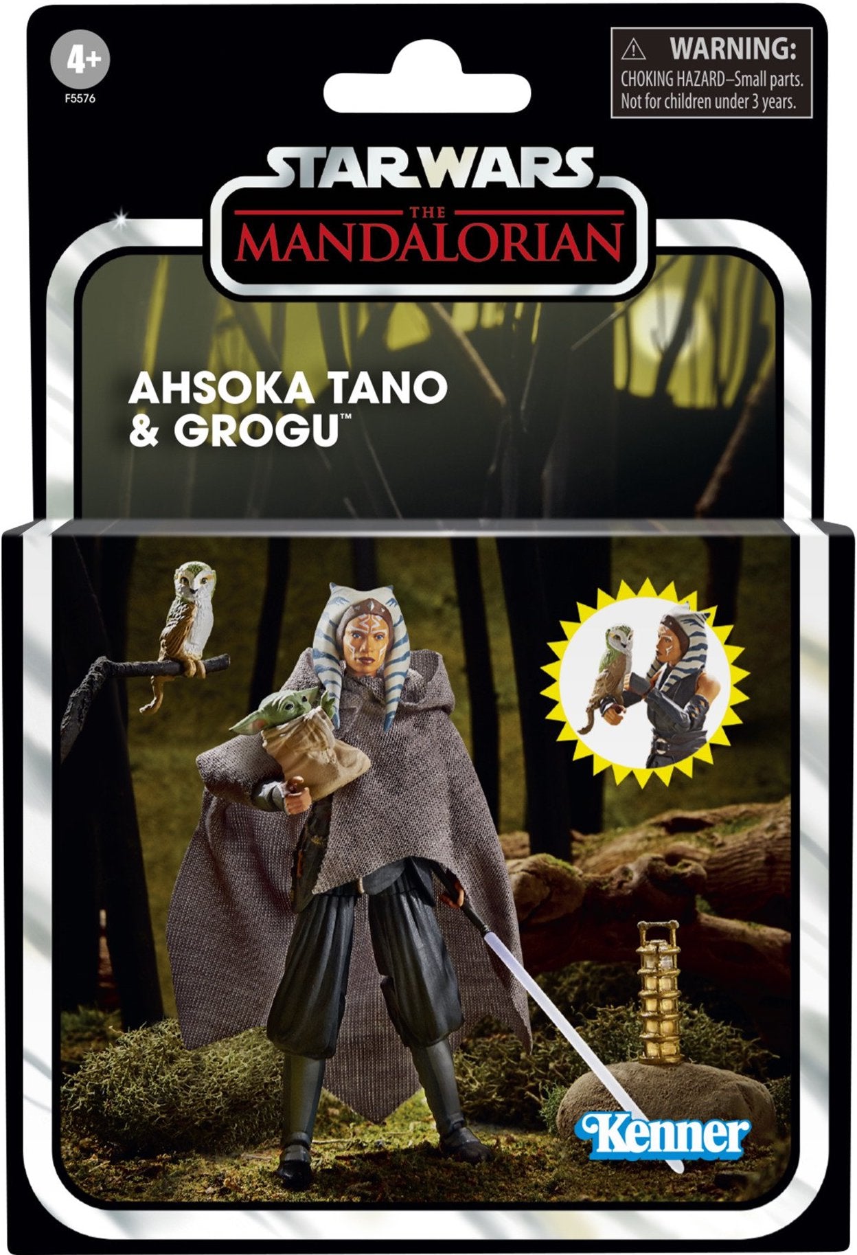 Star Wars: The Vintage Collection - The Mandalorian: Ahsoka Tano & Grogu Deluxe Figures Set (F5576)