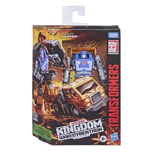 Transformers - War for Cybertron: Kingdom WFC-K16 Deluxe Huffer Action Figure (F0675) LOW STOCK