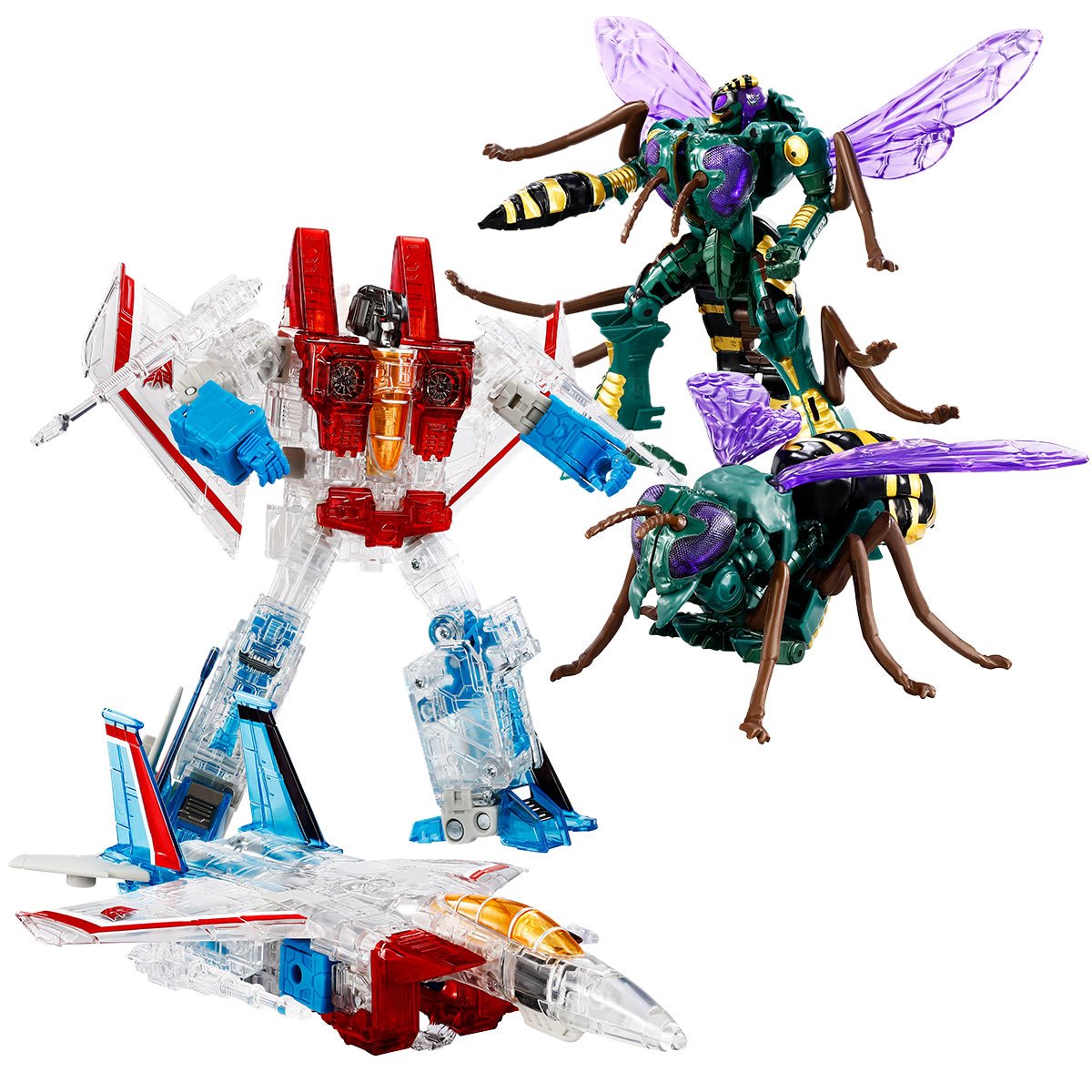 [PRE-ORDER] Transformers: Beast Wars Vintage Collection (BWVS-08) Ghost Starscream vs. Haunted Waspinator 2-Pack (G1403)