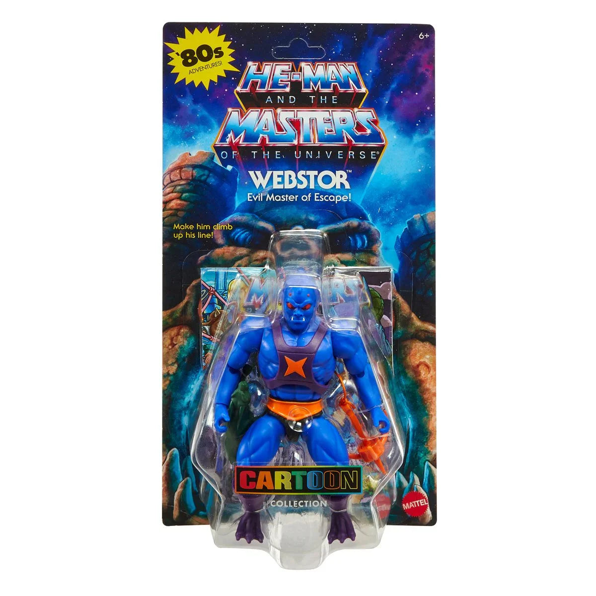 [PRE-ORDER] Masters of the Universe: Origins - Webstor (Cartoon Collection) Action Figure (HYD36) MOTU