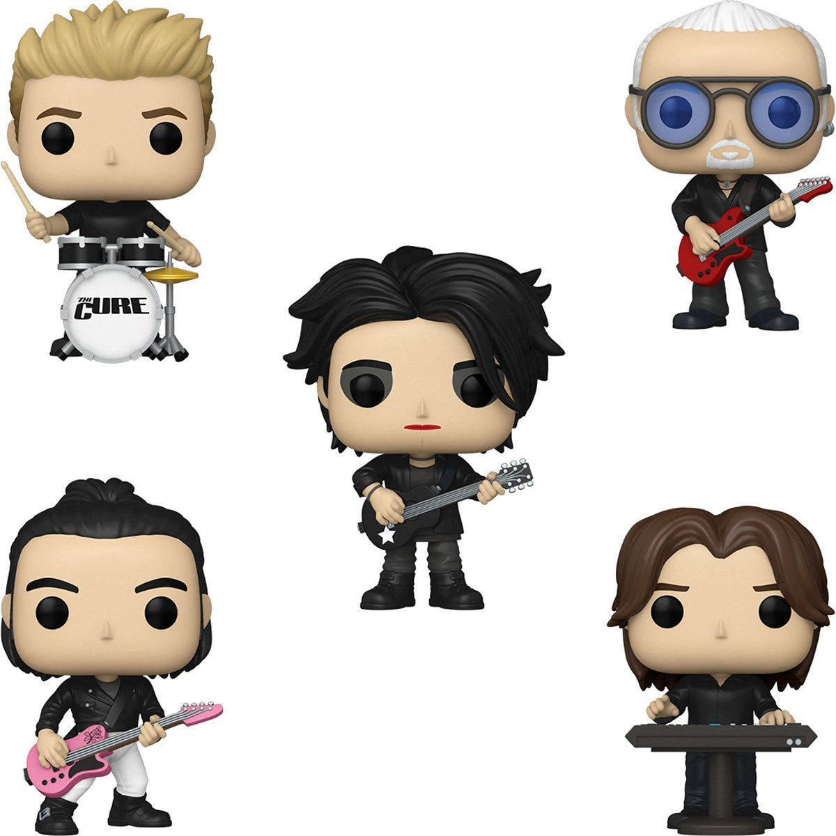 Funko Pop! Rocks - The Cure 5-Pack Vinyl Figures (59390) LOW STOCK