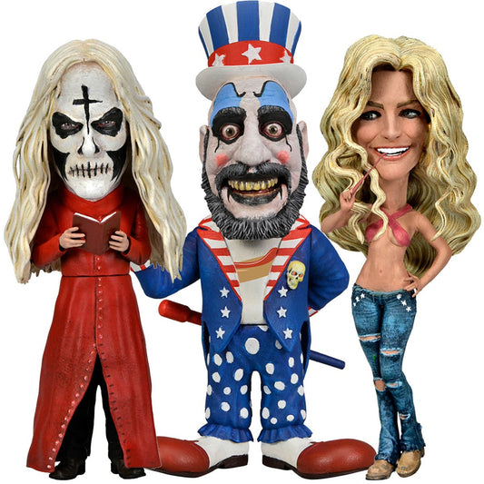 NECA - House of 1000 Corpses Little Big Head 3pk (39943) LOW STOCK