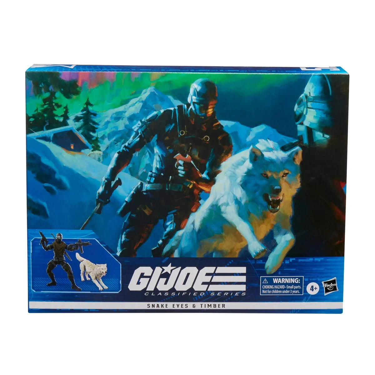 G.I. Joe Classified Series - Snake Eyes and Timber Action Figure Set (F4321) LOW STOCK