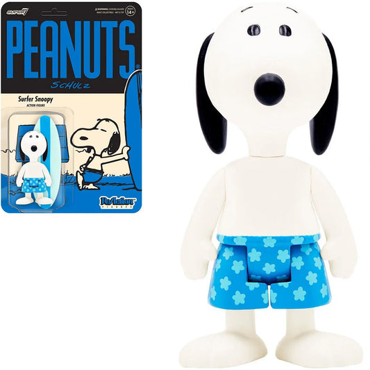 Super7 ReAction Figures - Peanuts - Surfer Snoopy Action Figure (81713) LOW STOCK