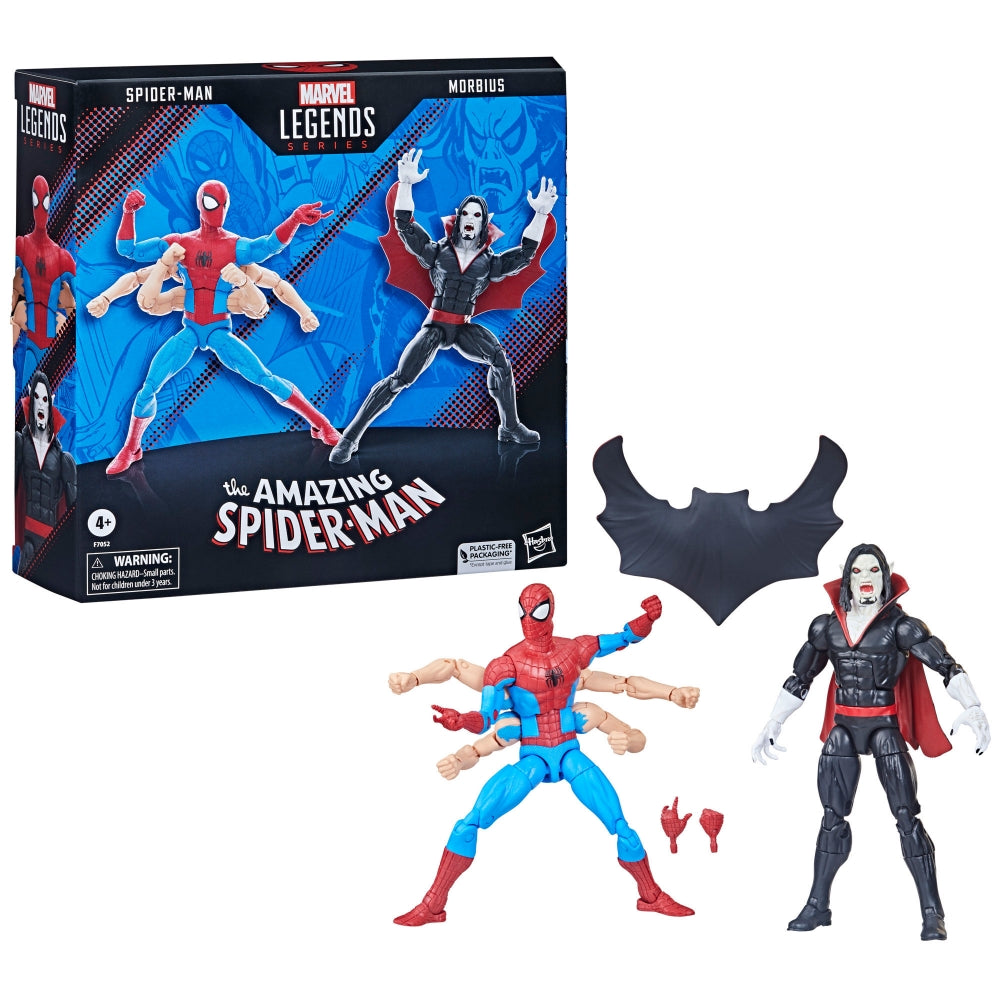 [PRE-ORDER] Marvel Legends Series Spider-Man vs Morbius Action Figure 2-Pack (F7052)