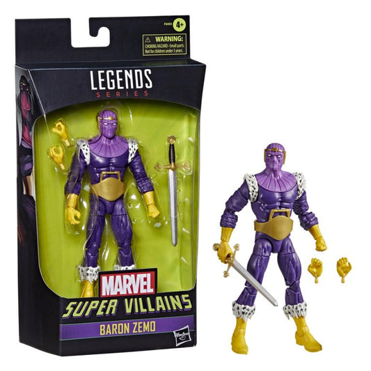 Marvel Legends - Super Villains - Baron Zemo (Walgreens Exclusive) Action Figure (F3433)