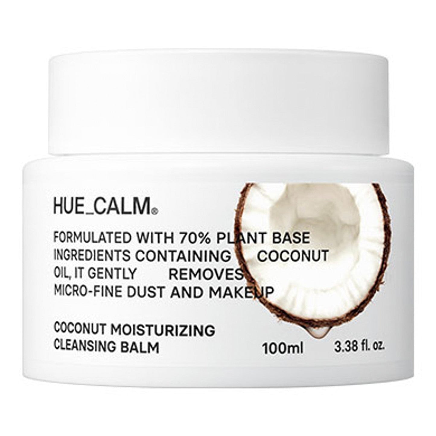 Huecalm Moisturizing Cleansing Coconut Balm 3.38oz/100ml