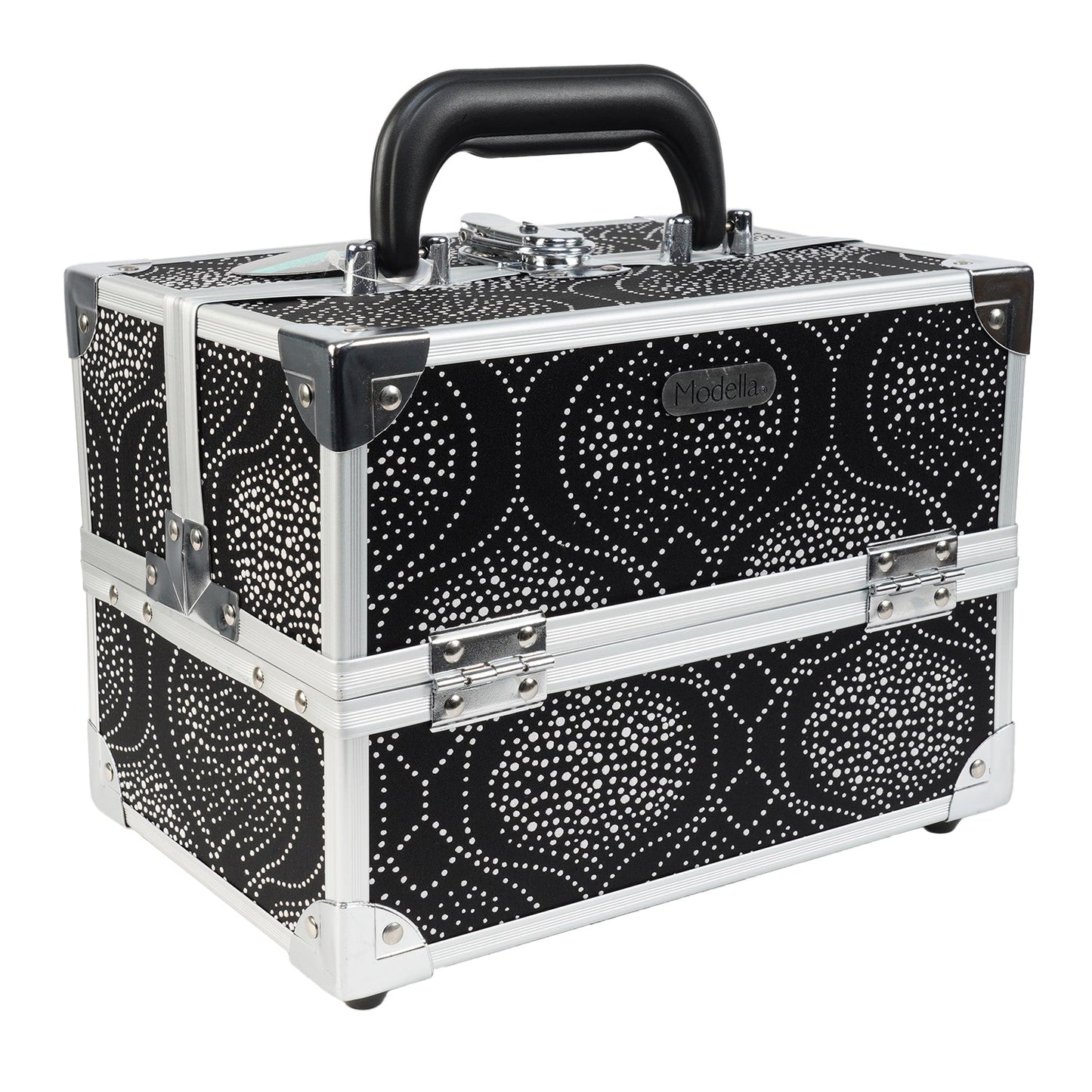 Modella Cosmetic Organizer Lockable Vanity Case