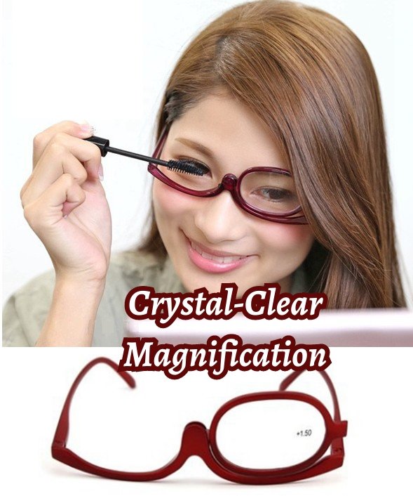 Rotatable MakeUp Reading Glass