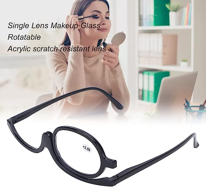 Rotatable MakeUp Reading Glass